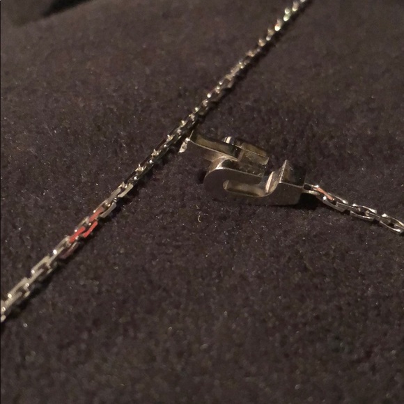 Cartier 18kt white Lariat drop diamond necklace - Picture 5 of 8